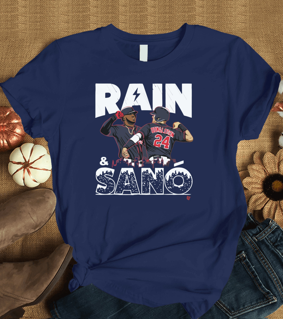 RAIN AND SANO BASEBALL DONALDSON 24 T-Shirt