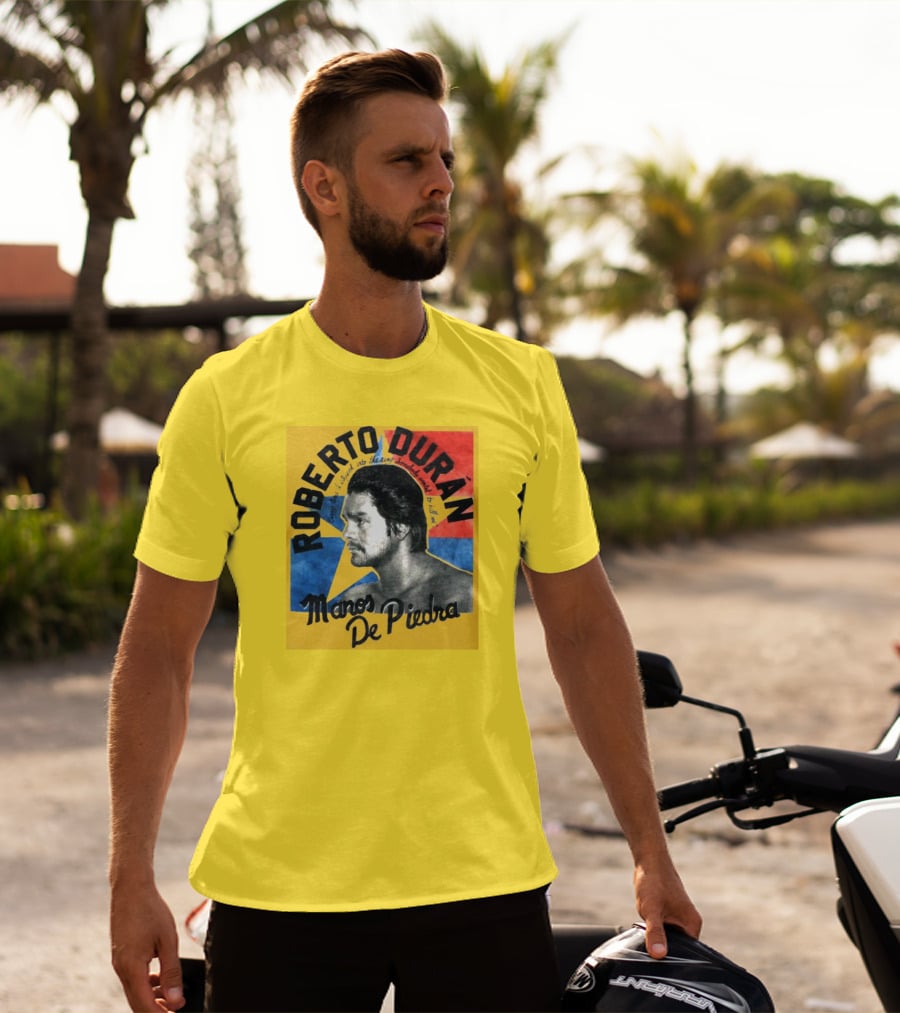 Roberto Durán Manos De Piedra Retro Boxing Legend Classic T-Shirt