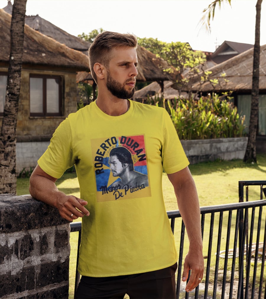 Roberto Durán Manos De Piedra Retro Boxing Legend Classic T-Shirt