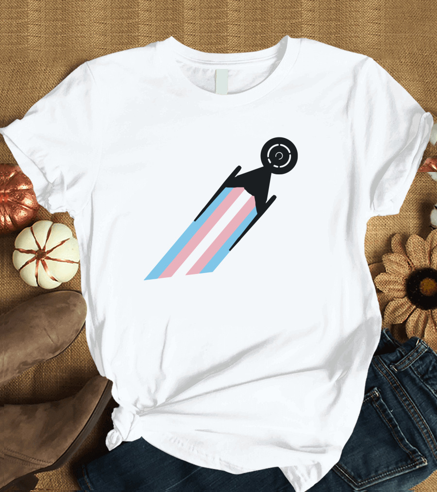 Star Trek Discovery GLAAD USS Transgender Pride Enterprise T-Shirt
