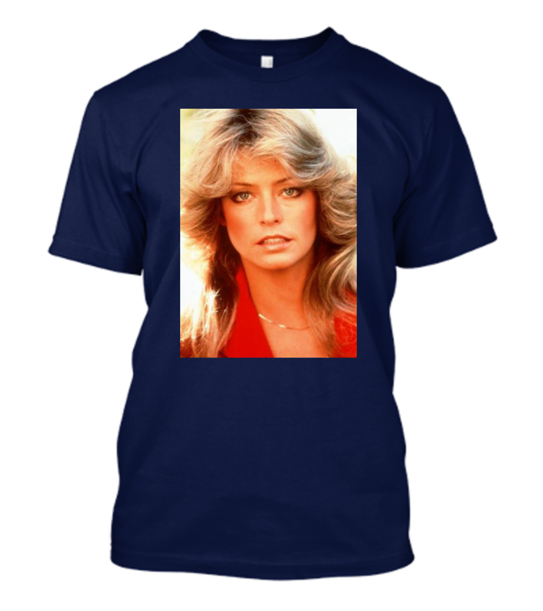 Farrah Fawcett Iconic Red 1970s T-Shirt