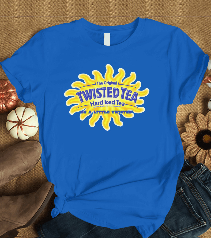 The Original Twisted Tea Hard Iced Tea Be a Little Twisted T-Shirt