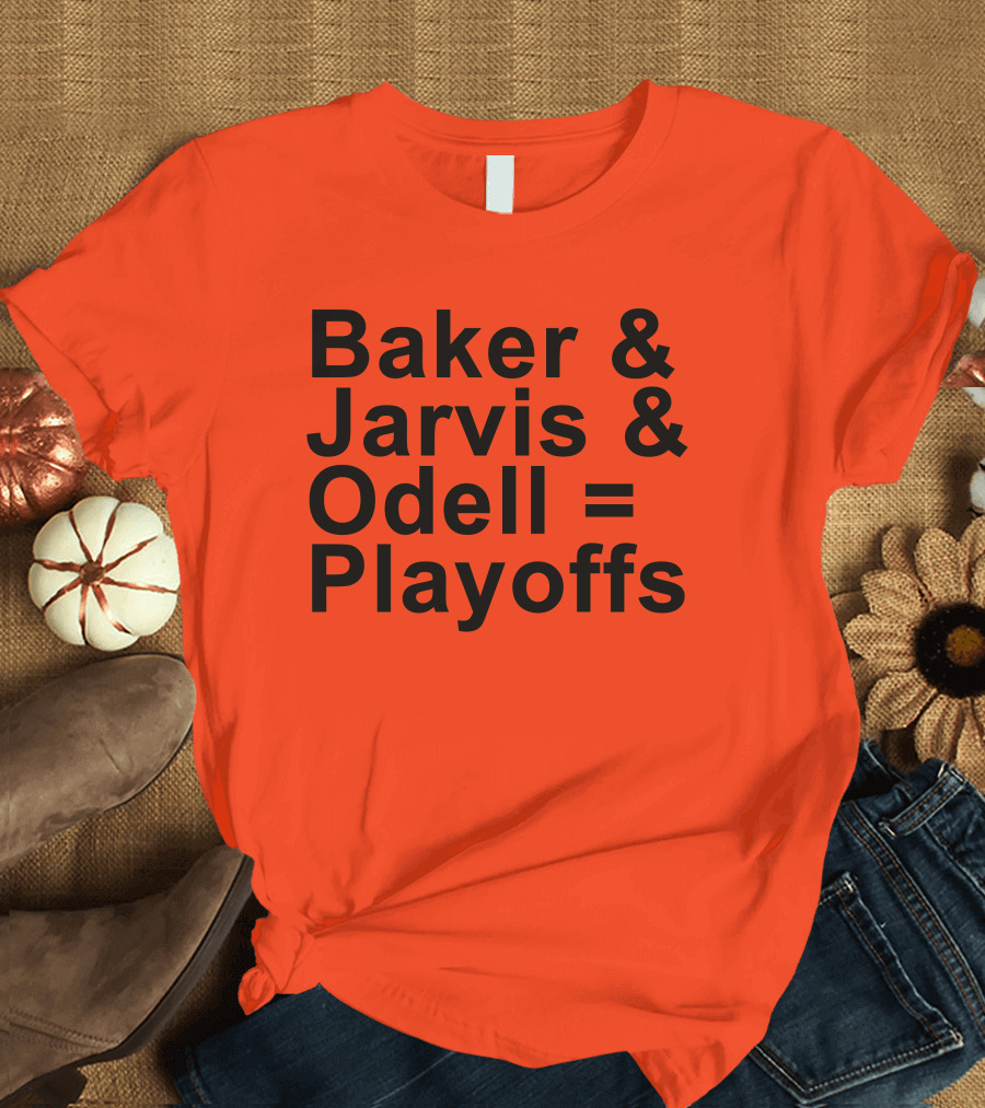 Baker Jarvis Odell Playoffs T-Shirt