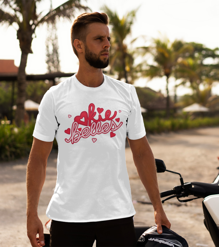 Okie Belles Merchandise Valentine Hearts T-Shirt