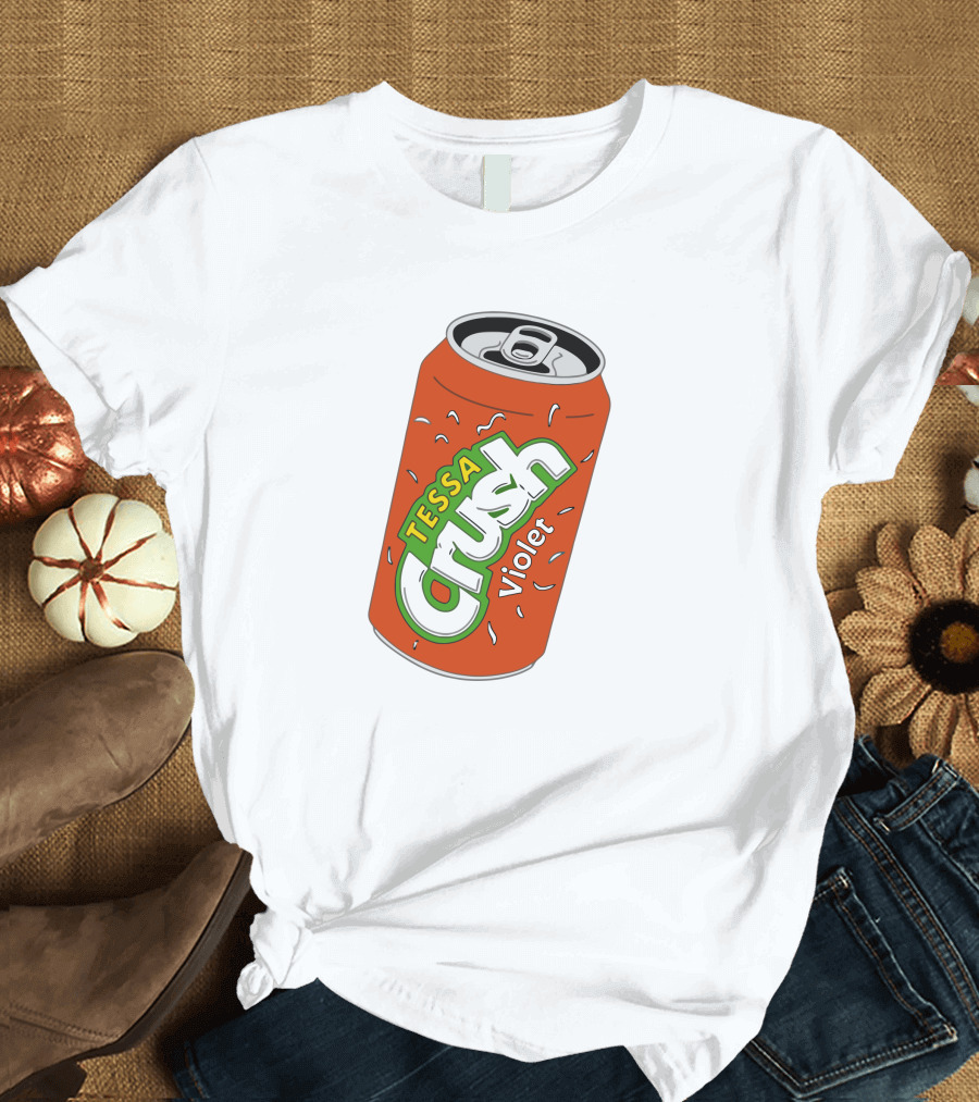 Tessa Violet Crush Soda Can T-Shirt