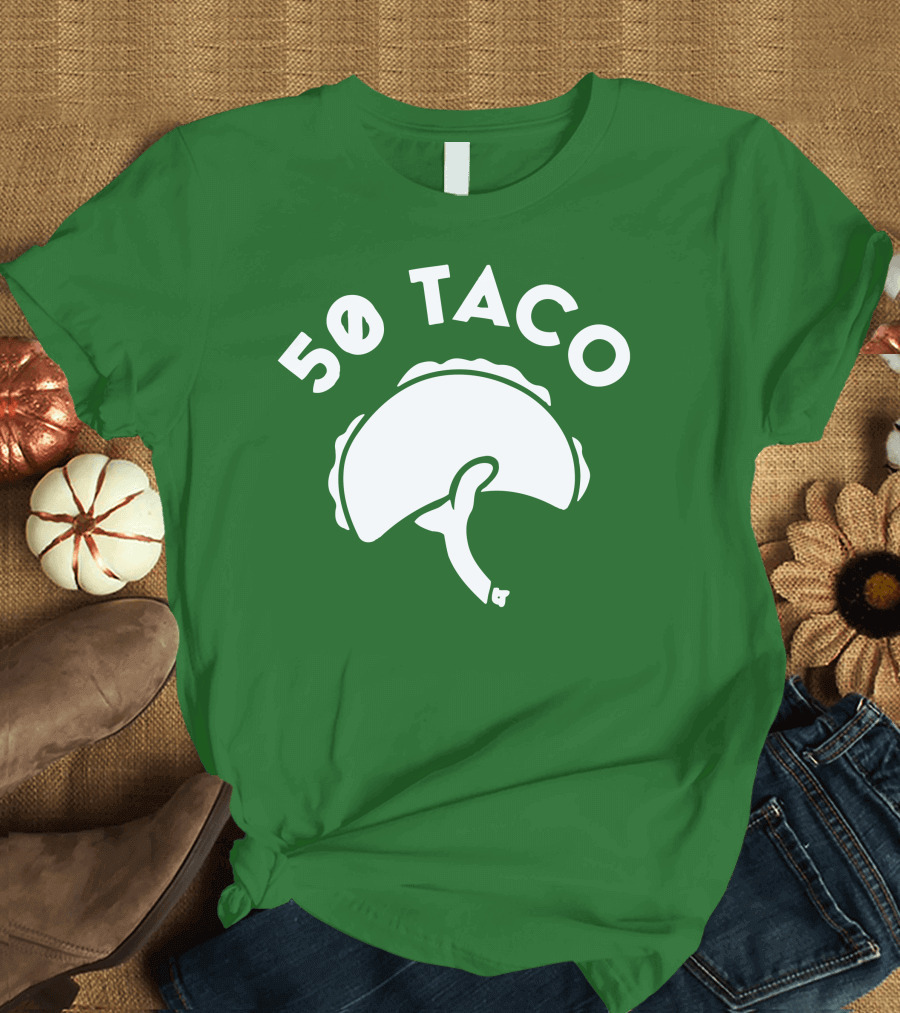 Jayson 50 TACO Funny Basketball T-Shirt