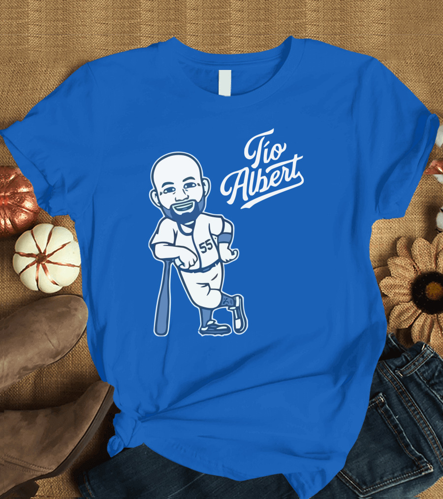 Tio Albert 55 Albert Pujols Los Angeles Dodgers T-Shirt
