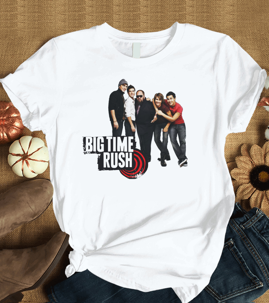 Big Time Rush Merch Shop Band Photo T-Shirt