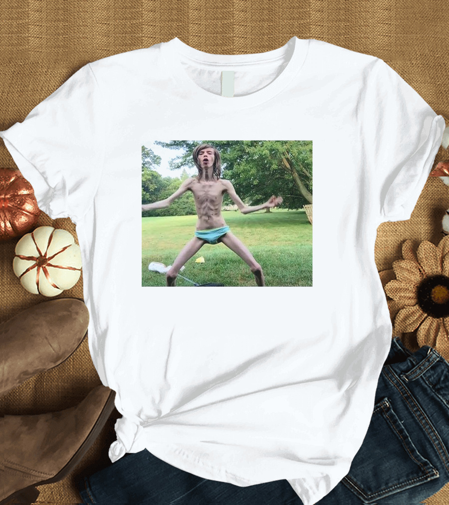 Chris Sales Daddy Long Neck Funny Meme Pose Outdoors T-Shirt