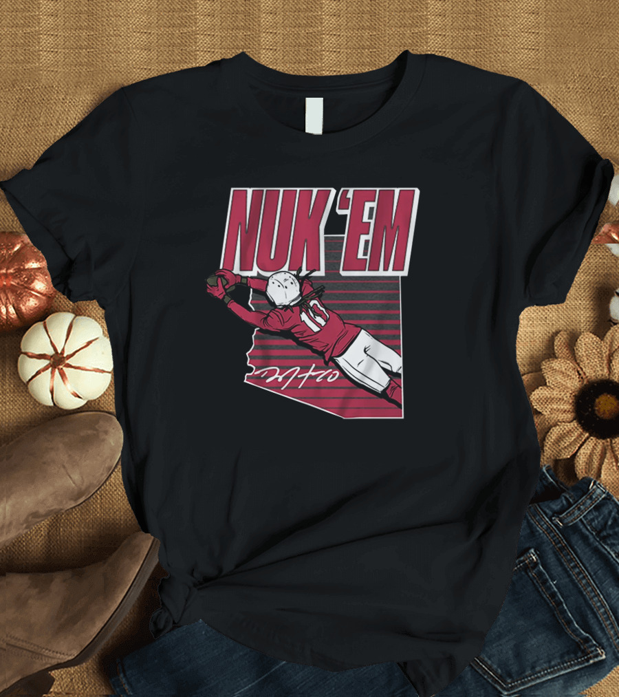 Nuk 'Em Deandre Hopkins Football Catch T-Shirt