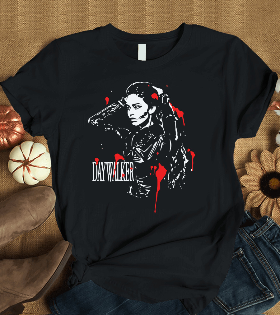 Valkyrae Daywalker Monochrome Red Drip T-Shirt
