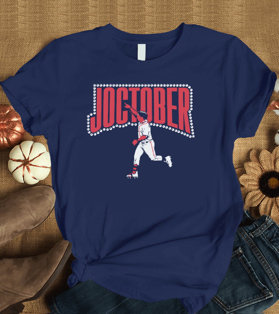 Joctober Baseball Icon Joc Pederson T-Shirt
