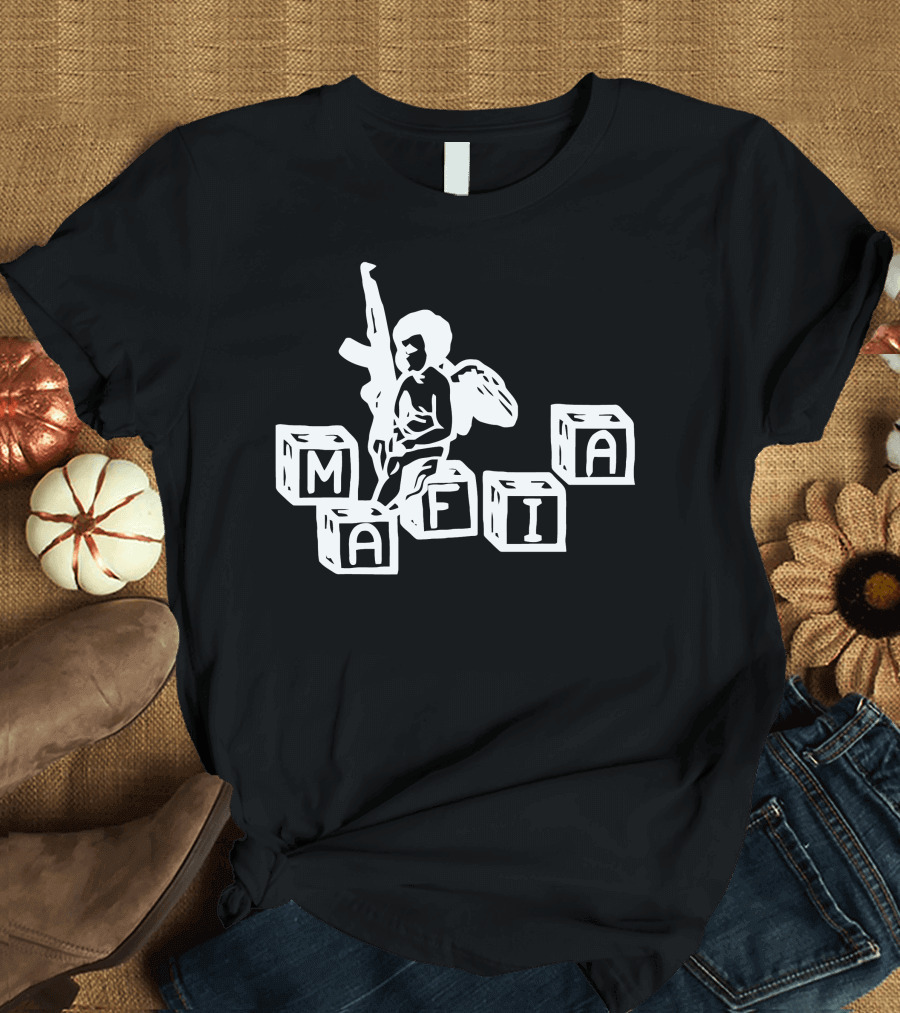 kai cenat mafia cherub blocks T-Shirt