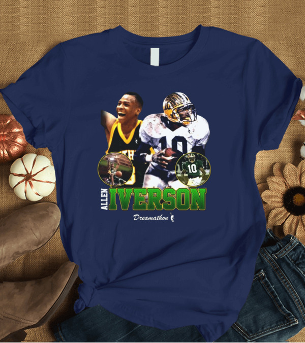 T-Shirt: Allen Iverson Dreamathon High School T-Shirt Allen Iverson Dreamathon High School T-Shirt