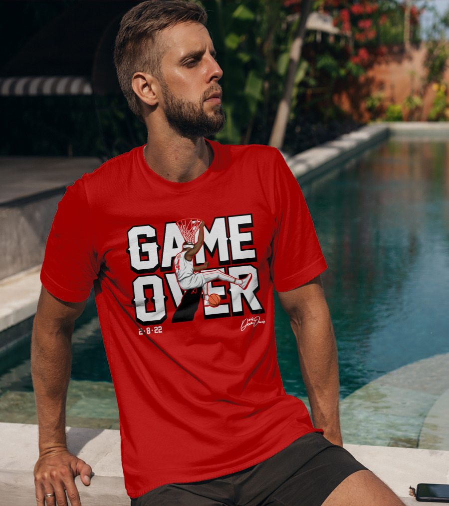 Davonte Devo Davis Game Over Dunk 2-8-22 Signature T-Shirt