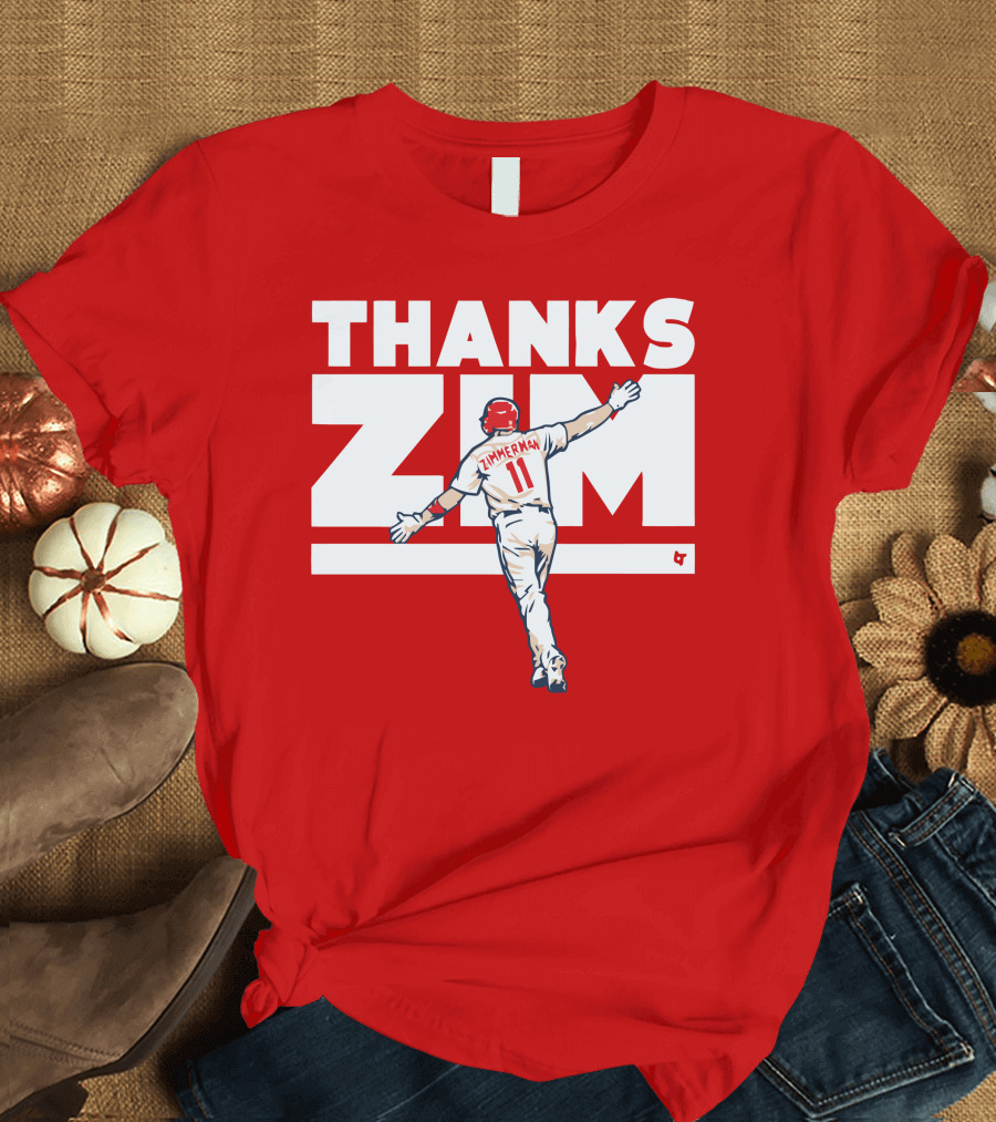 Thanks Zim Ryan Zimmerman 11 T-Shirt