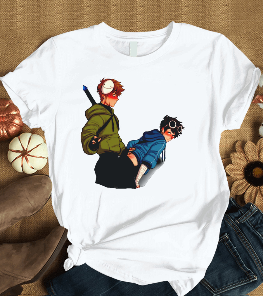 DreamNotFound Fanart Characters Fantasy Hoodie Sword Virtual Goggles T-Shirt
