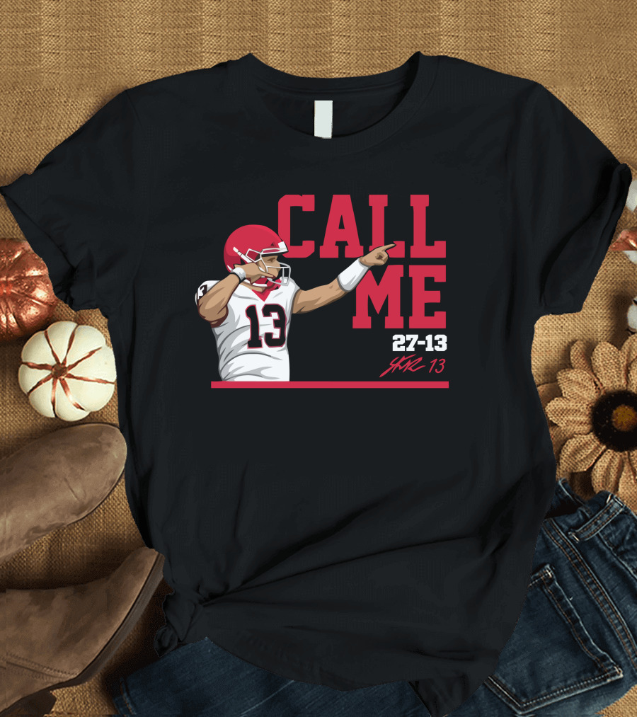 Call Me 13 Stetson Bennett x The Players Trunk 27-13 T-Shirt