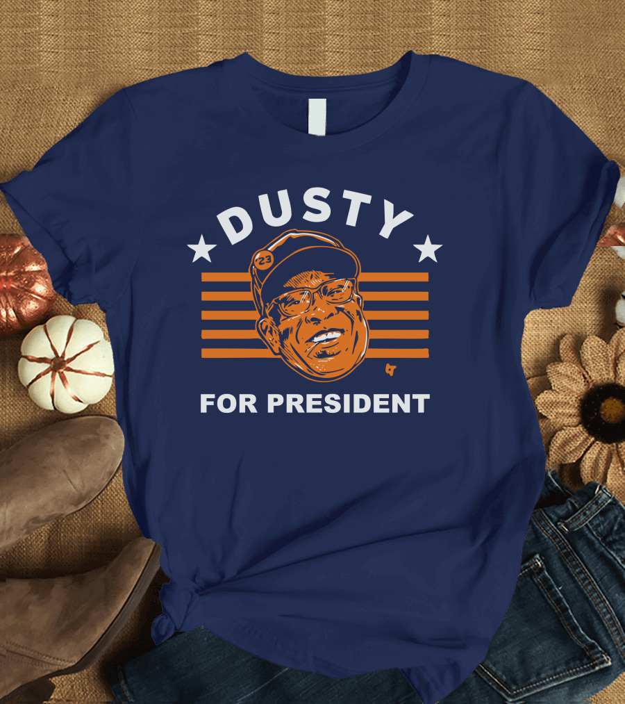 Dusty 23 Stars and Stripes For President T-Shirt