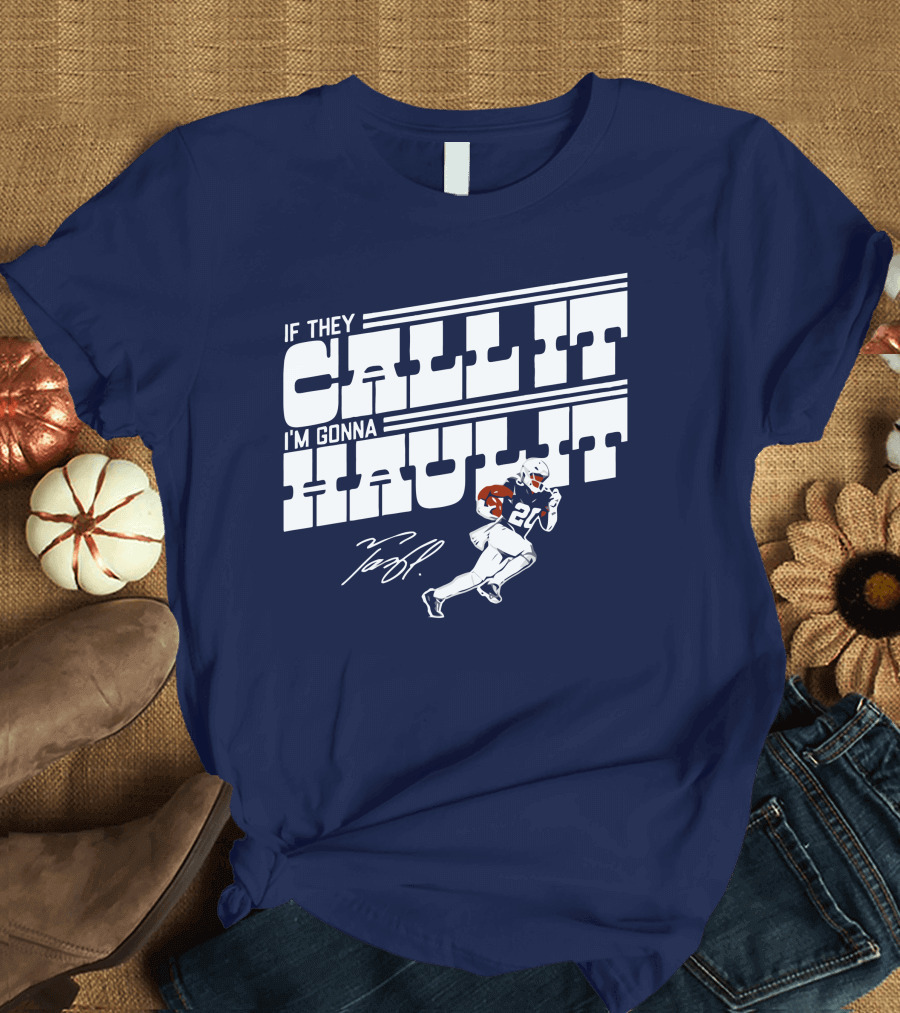 Tony Pollard If They Call It I'm Gonna Haul It 20 T-Shirt