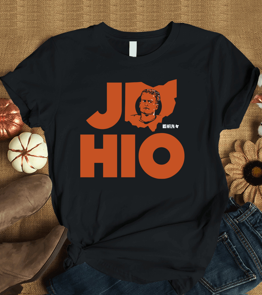 Joe Burrow JoHio NFLPA Browns Ohio T-Shirt
