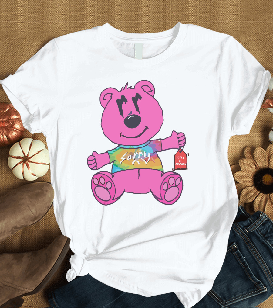 Sorry in Advance Rainbow Bear T-Shirt