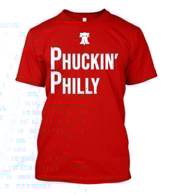 Phuckin Philly Liberty Bell Red T-Shirt
