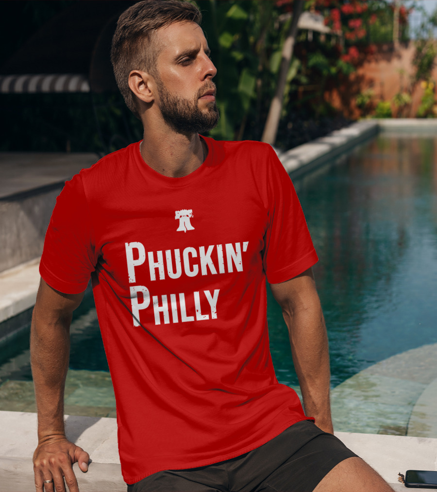 Phuckin Philly Liberty Bell Red T-Shirt