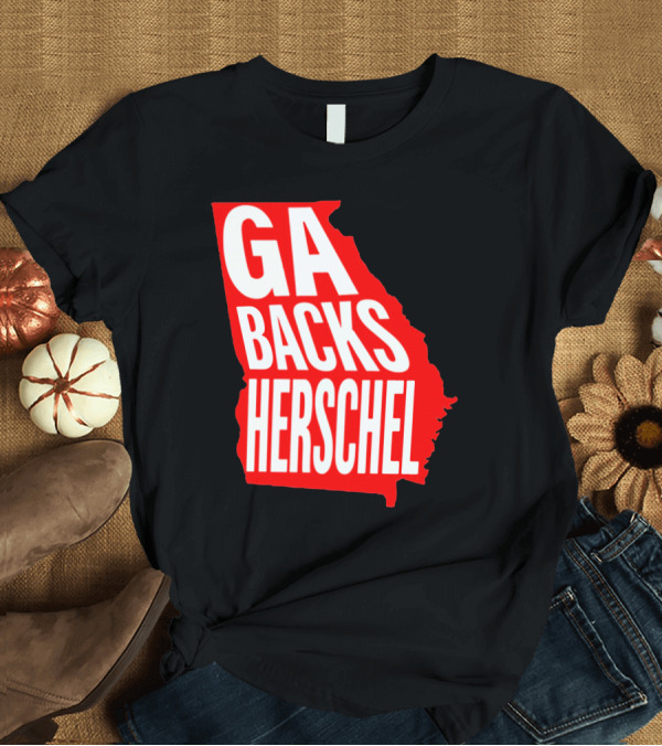 T-Shirt: GA Backs Herschel T-Shirt GA Backs Herschel T-Shirt