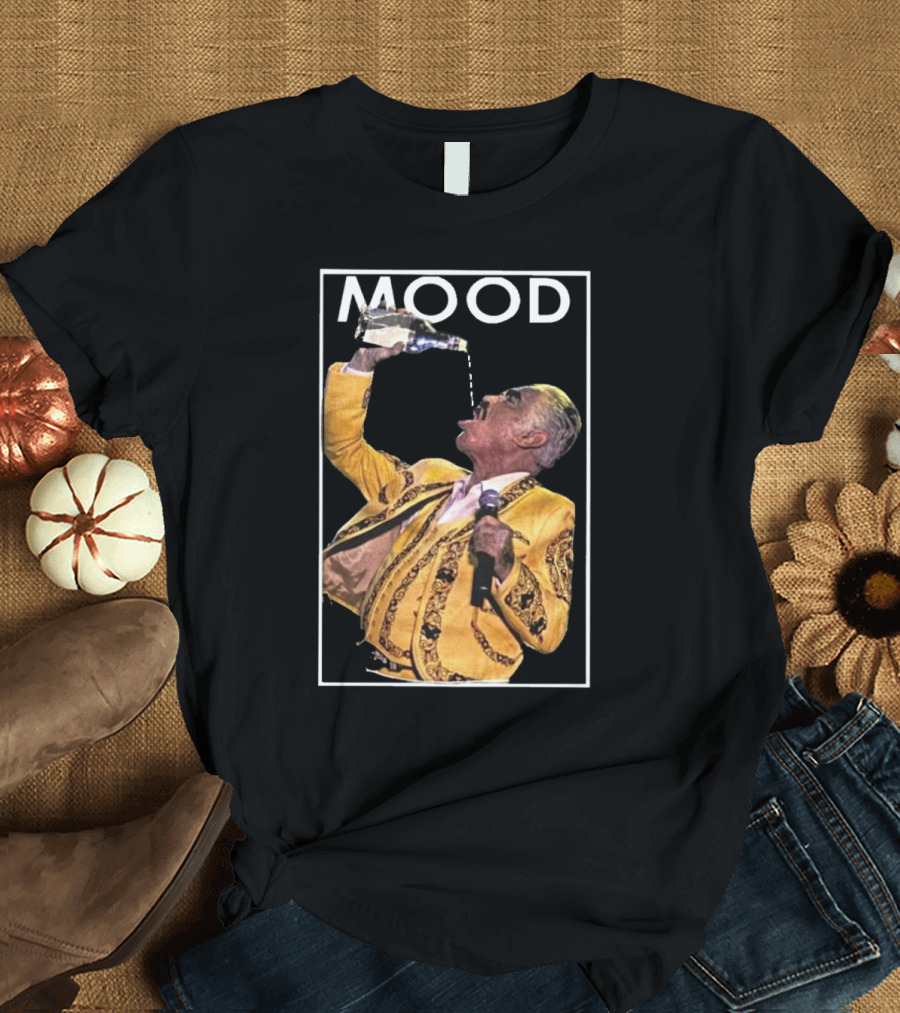 MOOD Drinking Celebration in Golden Jacket T-Shirt