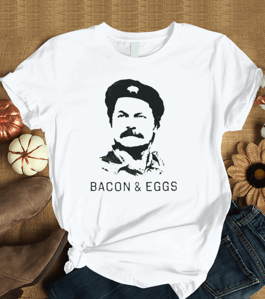 Bacon and Eggs Ron Swanson T-Shirt