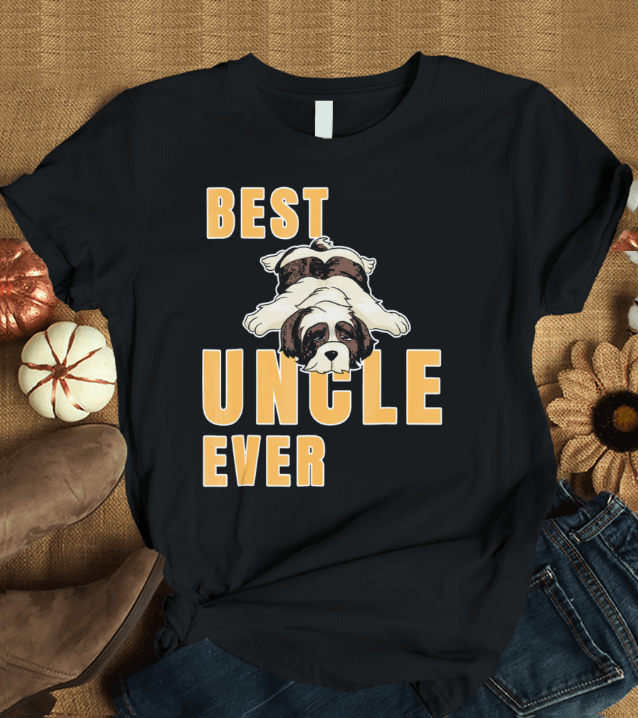 Best Shih Tzu Uncle Ever Dog T-Shirt