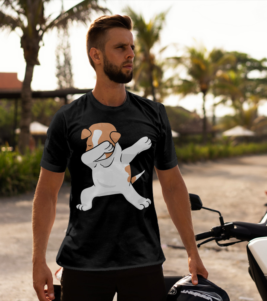 Dabbing Jack Russell Terrier Dab Dance Pose T-Shirt