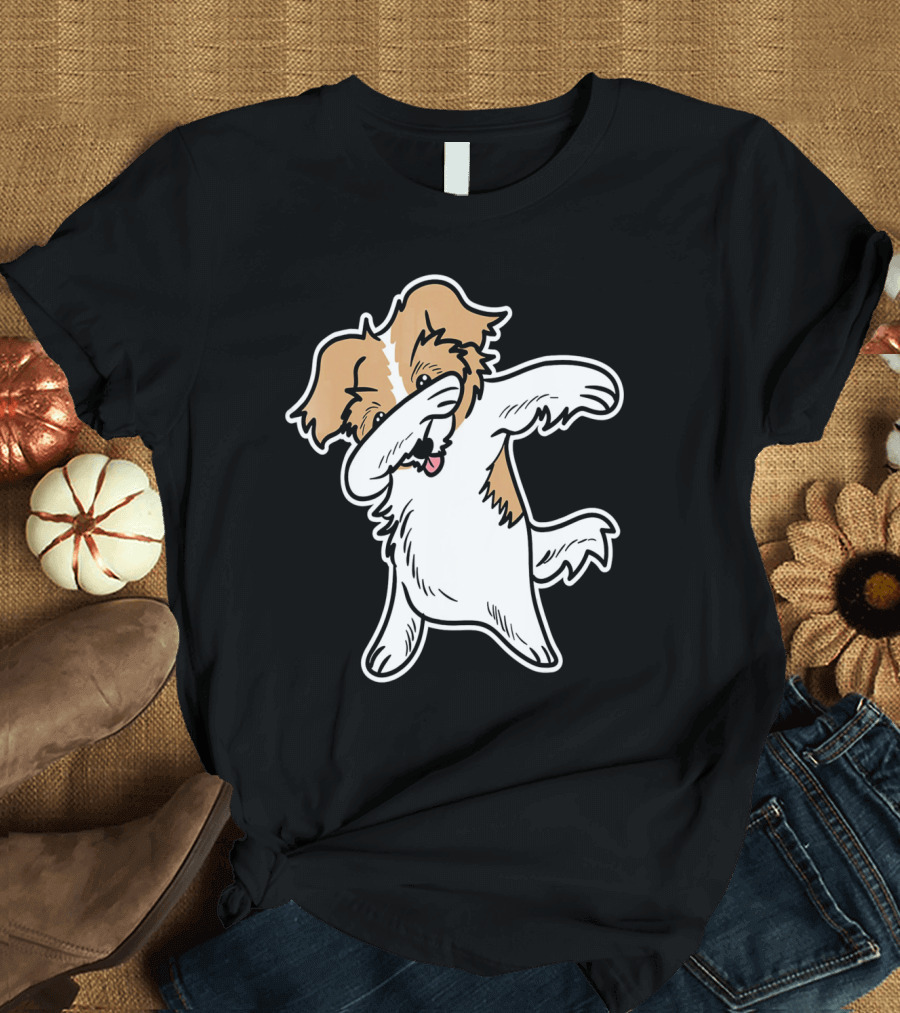 Dabbing Shih Tzu Kids Puppy Dance T-Shirt