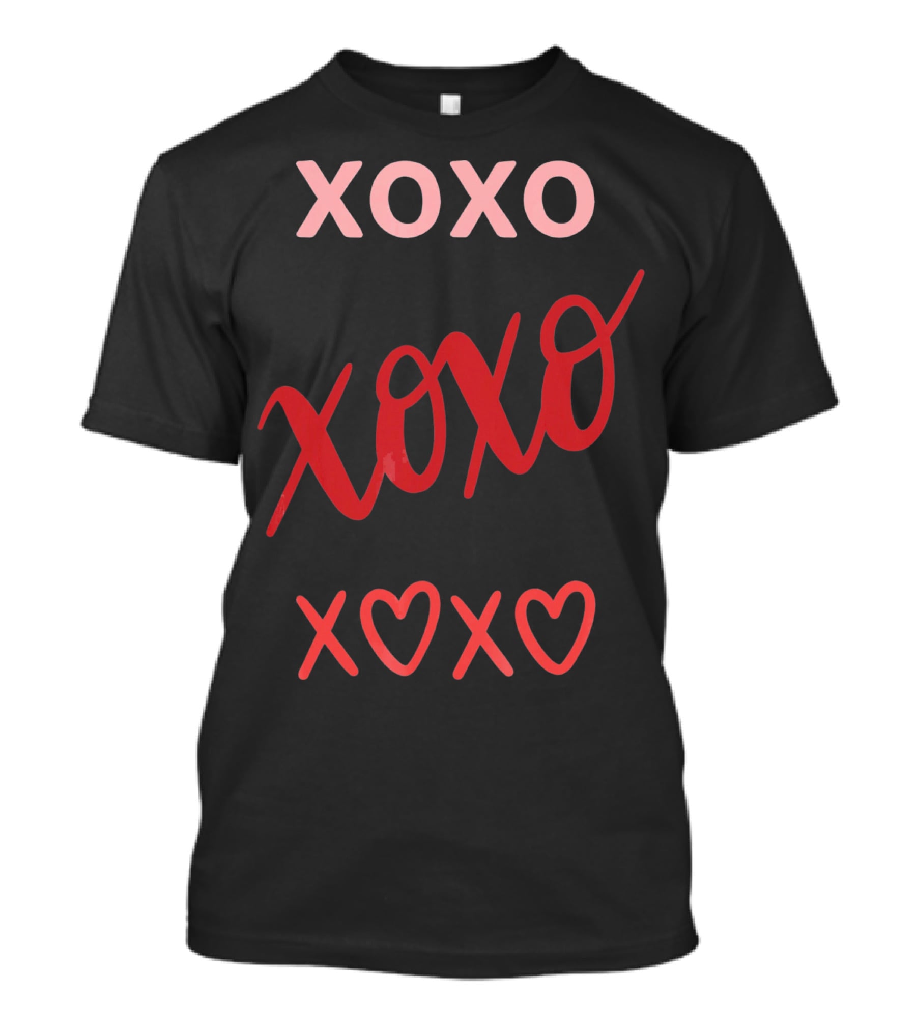 Cute Valentine XOXO Heart XOXO Valenti T-Shirt