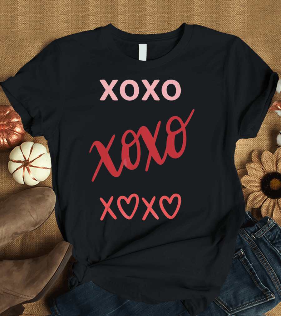 Cute Valentine XOXO Heart XOXO Valenti T-Shirt