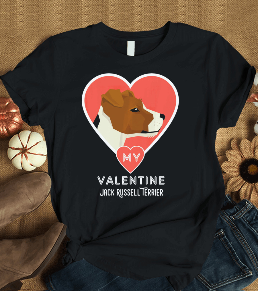 My Valentine Jack Russell Terrier T-Shirt
