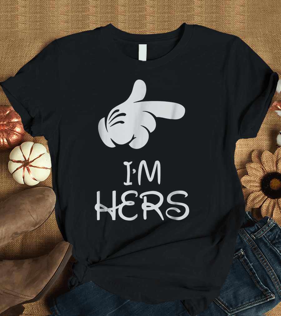I'm Hers Funny Couple Valentine's Day Mens T-Shirt