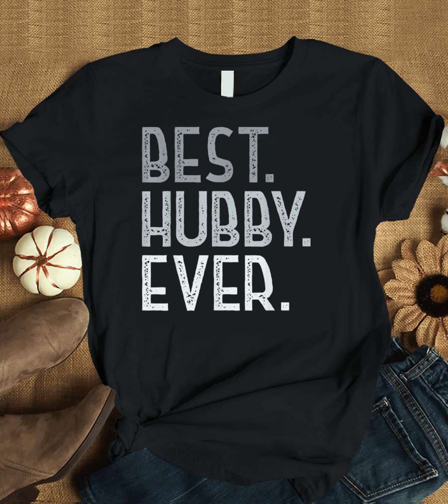 Best Hubby Ever Valentines Day Mens for Him T-Shirt