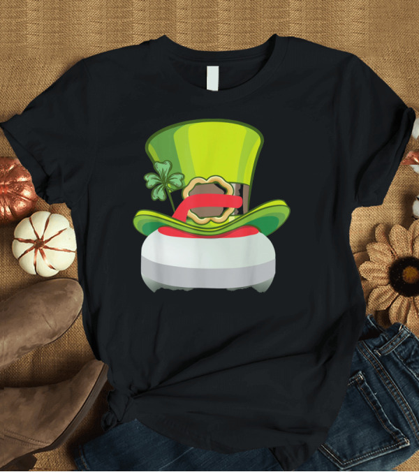 T-Shirt: Leprechaun Curling Irish Hat Shamrock T-Shirt Leprechaun Curling Irish Hat Shamrock T-Shirt