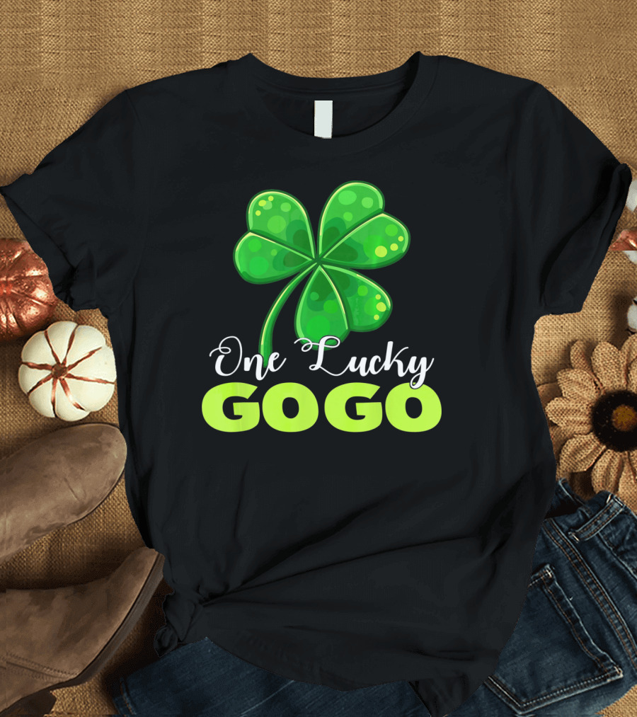 One Lucky Gogo Clover T-Shirt