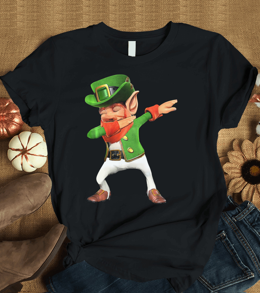 Dabbing Leprechaun St Patrick's Day T-Shirt