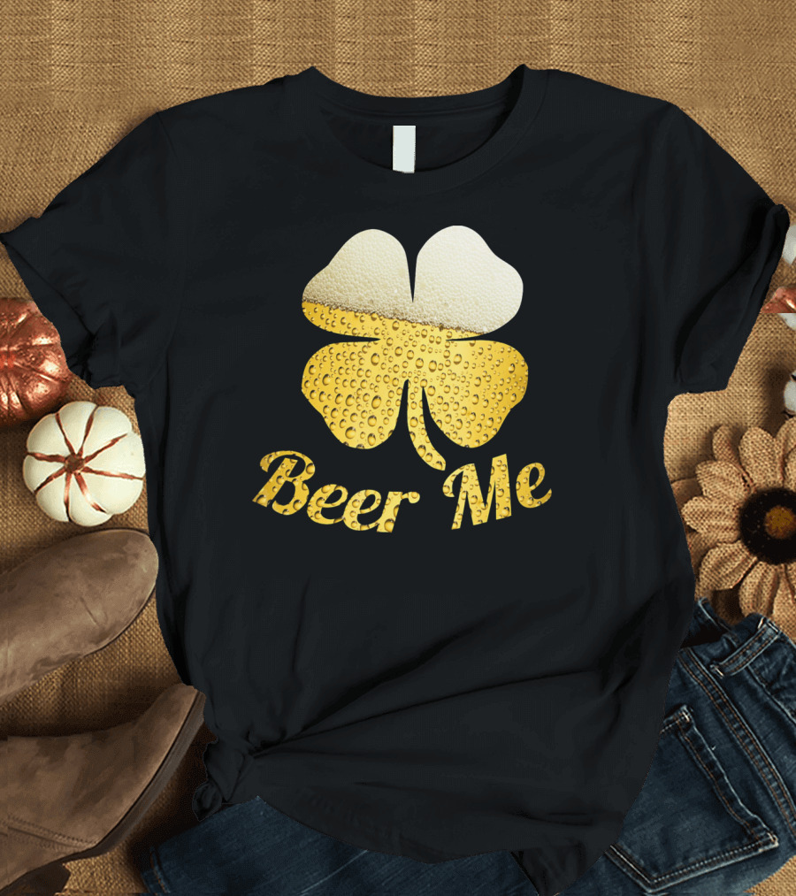 Beer Me Shamrock Bubbles T-Shirt