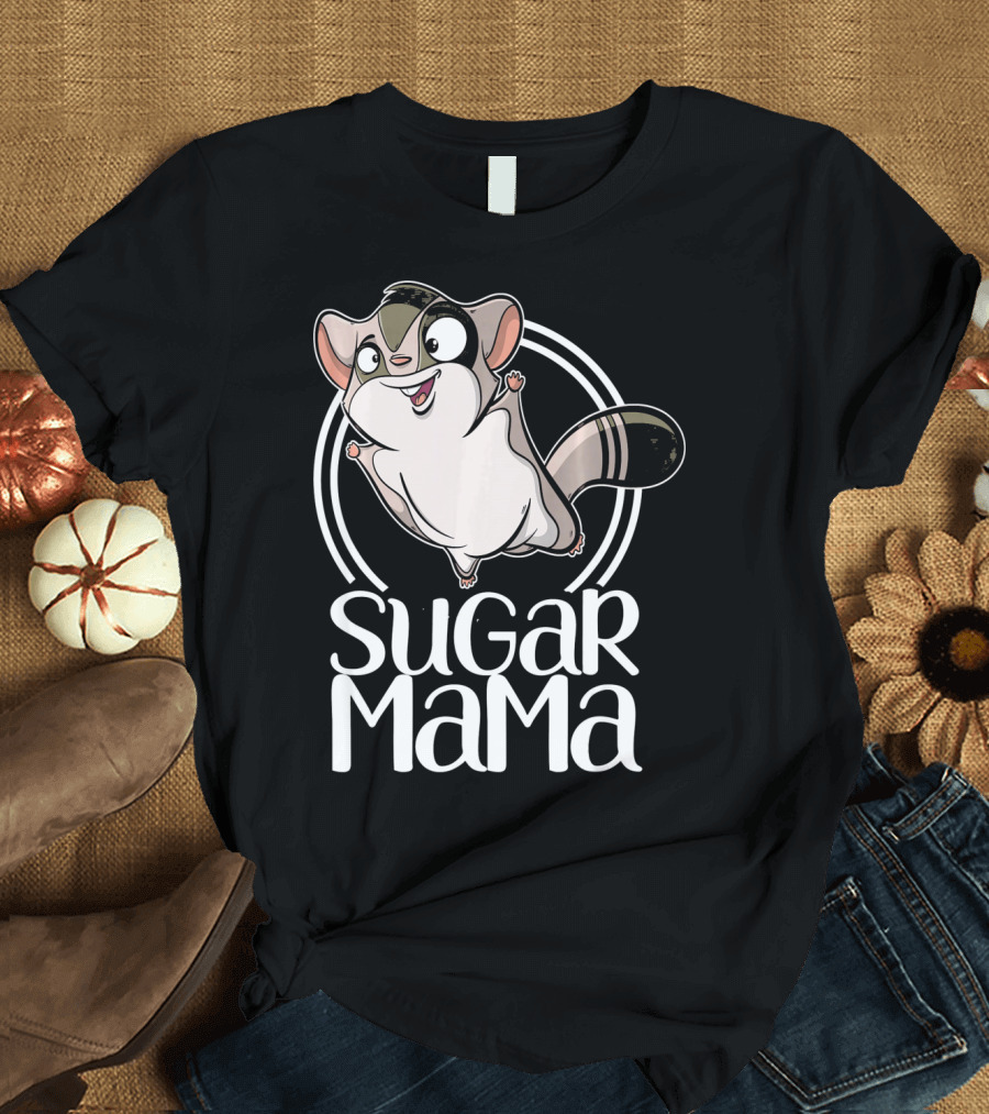 Sugar Mama Adorable Sugar Glider Character T-Shirt