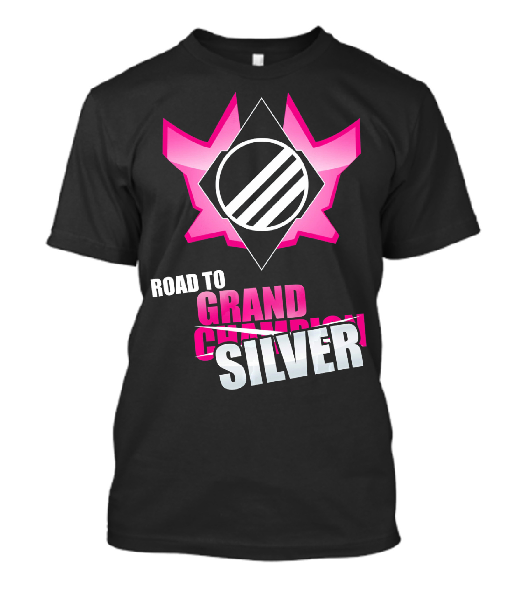Road To Silver With Grand Champion Logo Rocket Ga T-Shirt
