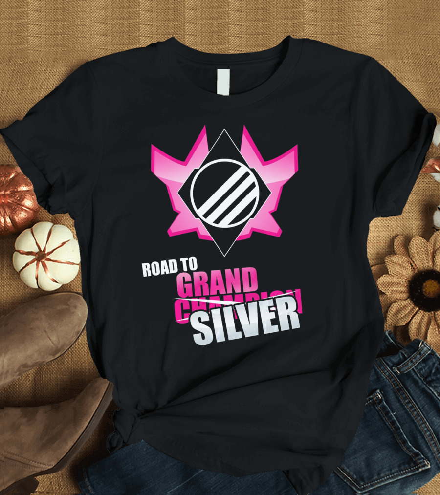 Road To Silver with Grand Champion Logo Rocket Ga T-Shirt