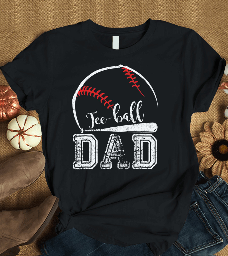 Tee-Ball Dad Mens Sport T-Shirt