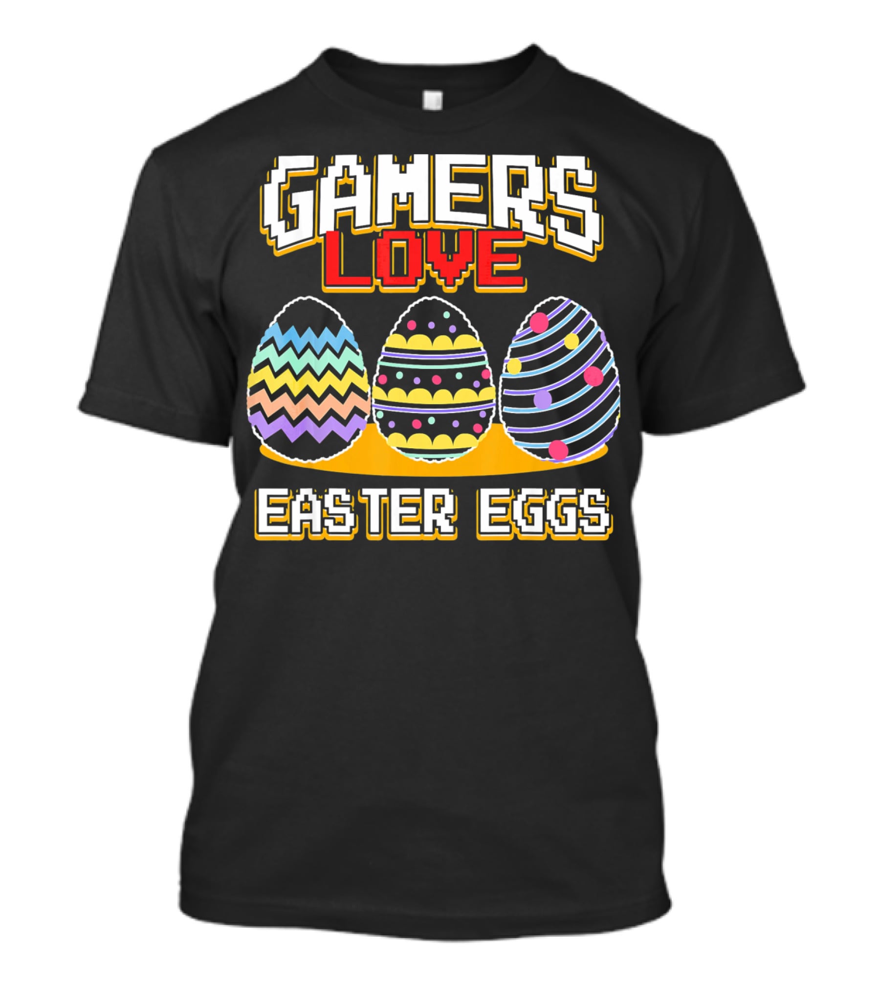 Gamers Love Easter Eggs Girls T-Shirt