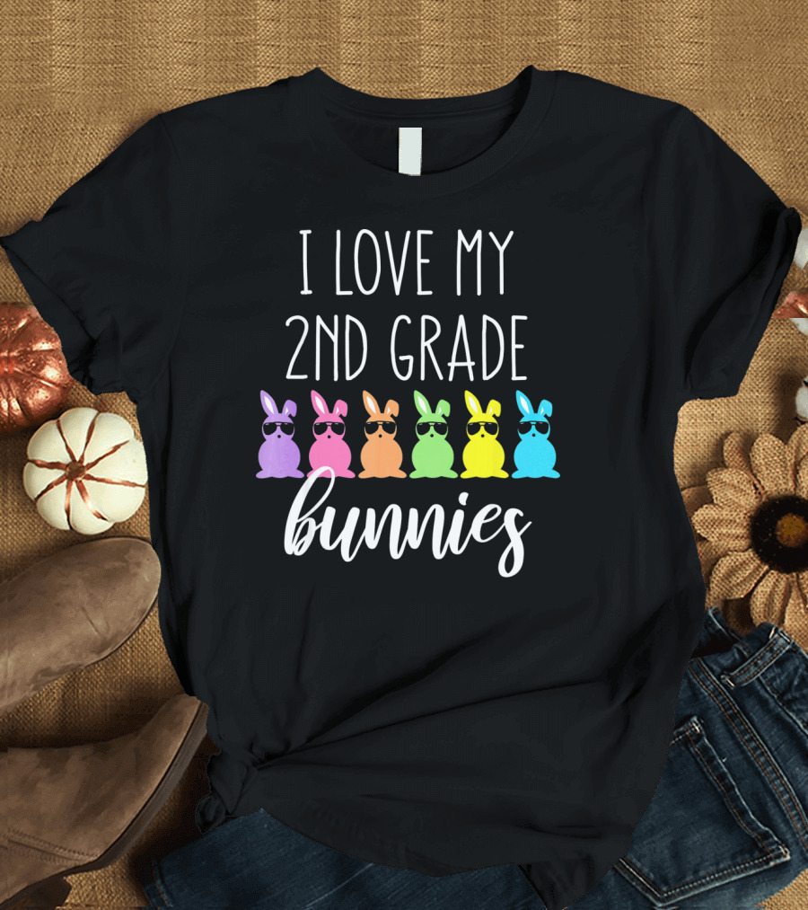 I Love My 2nd Grade Bunnies T-Shirt