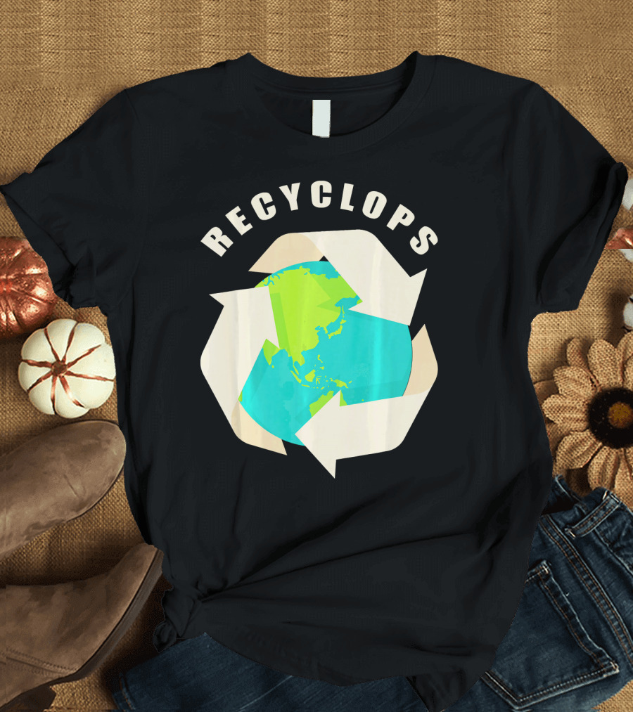 Recyclops Earth Day Recycling T-Shirt